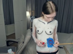 Marivelbelgrade: Pissing and Dildo WebCam Record 1c